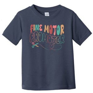 Retro 60s Fine Motor Promoter Occupational Therapy Toddler T-Shirt