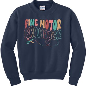 Retro 60s Fine Motor Promoter Occupational Therapy Kids Sweatshirt