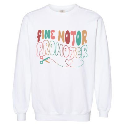 Retro 60s Fine Motor Promoter Occupational Therapy Garment-Dyed Sweatshirt