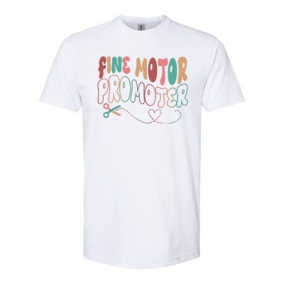 Retro 60s Fine Motor Promoter Occupational Therapy Softstyle® CVC T-Shirt