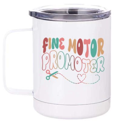 Retro 60s Fine Motor Promoter Occupational Therapy 12 oz Stainless Steel Tumbler Cup