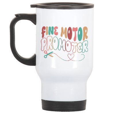 Retro 60s Fine Motor Promoter Occupational Therapy Stainless Steel Travel Mug