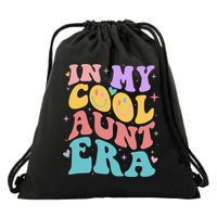 Retro 60s Hippie In My Cool Aunt Era Drawstring Bag