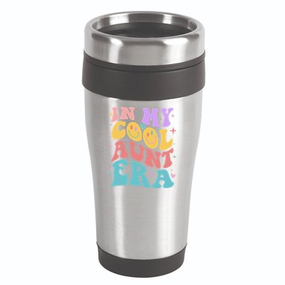 Retro 60s Hippie In My Cool Aunt Era 16oz Travel Tumbler