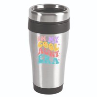 Retro 60s Hippie In My Cool Aunt Era 16oz Travel Tumbler