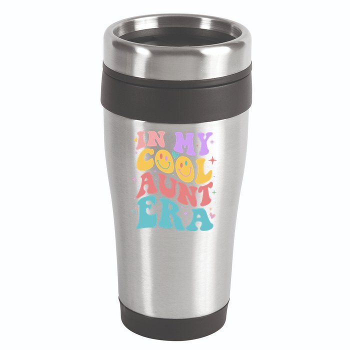 Retro 60s Hippie In My Cool Aunt Era 16oz Travel Tumbler