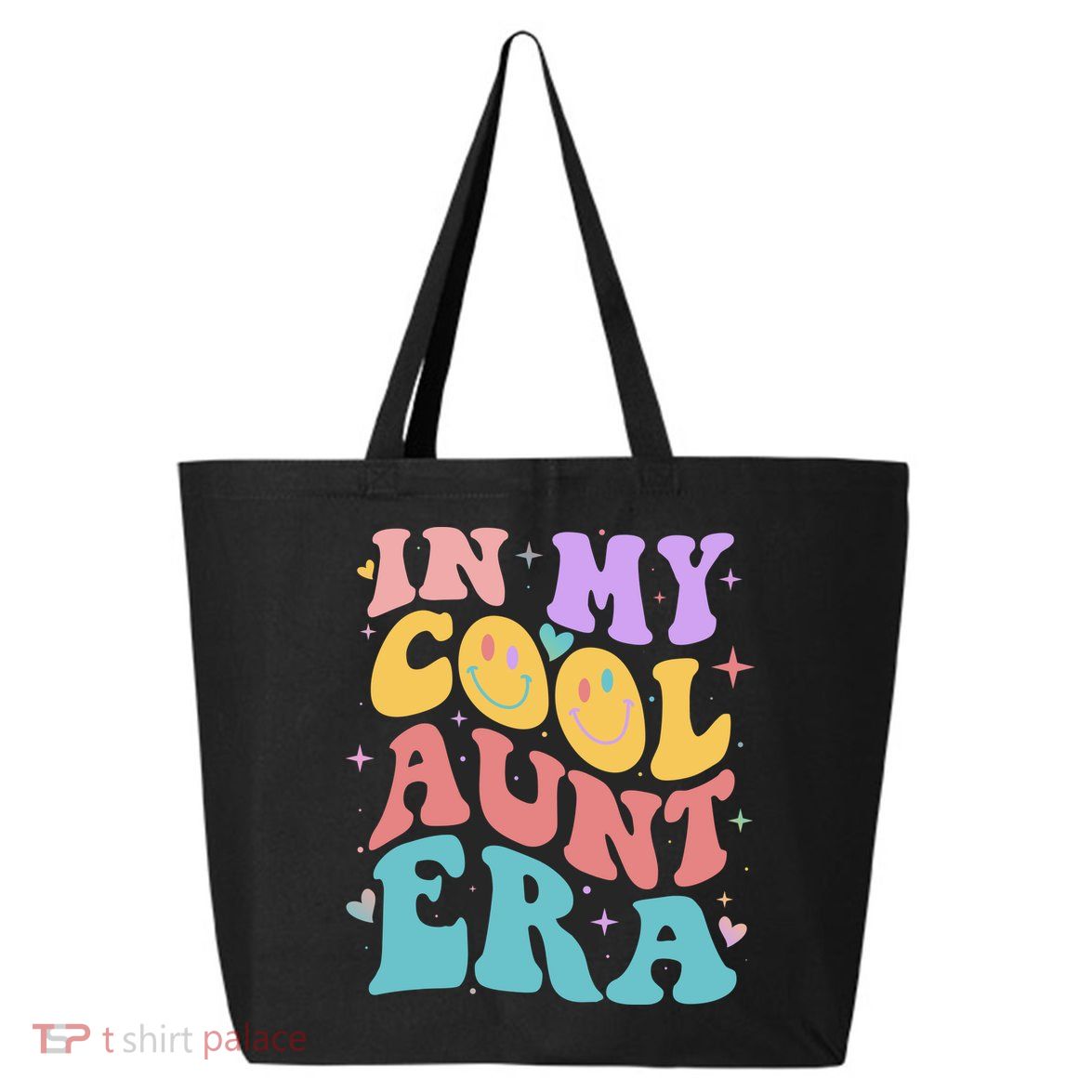Retro 60s Hippie In My Cool Aunt Era 25L Jumbo Tote