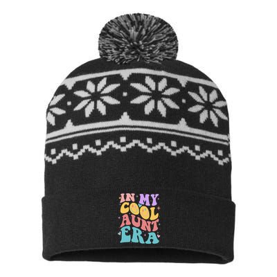 Retro 60s Hippie In My Cool Aunt Era USA-Made Snowflake Beanie