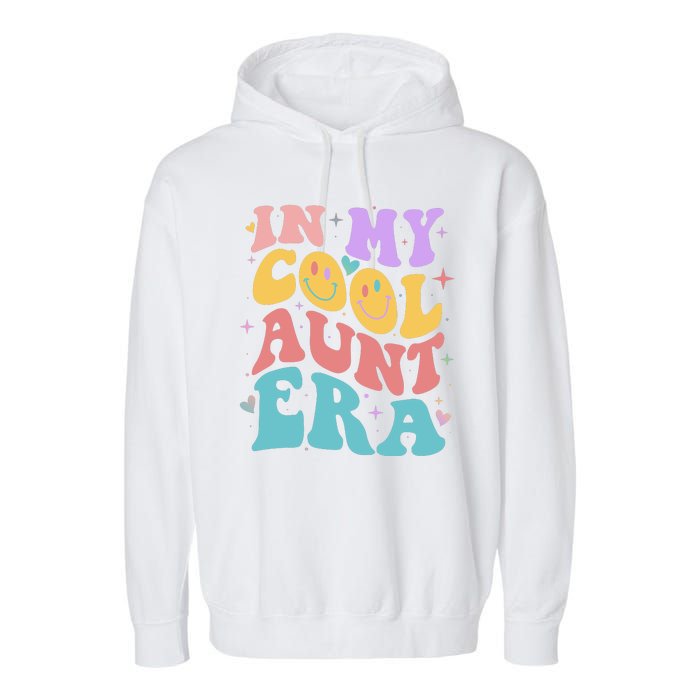 Retro 60s Hippie In My Cool Aunt Era Garment-Dyed Fleece Hoodie