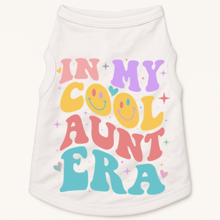 Retro 60s Hippie In My Cool Aunt Era Doggie Tank