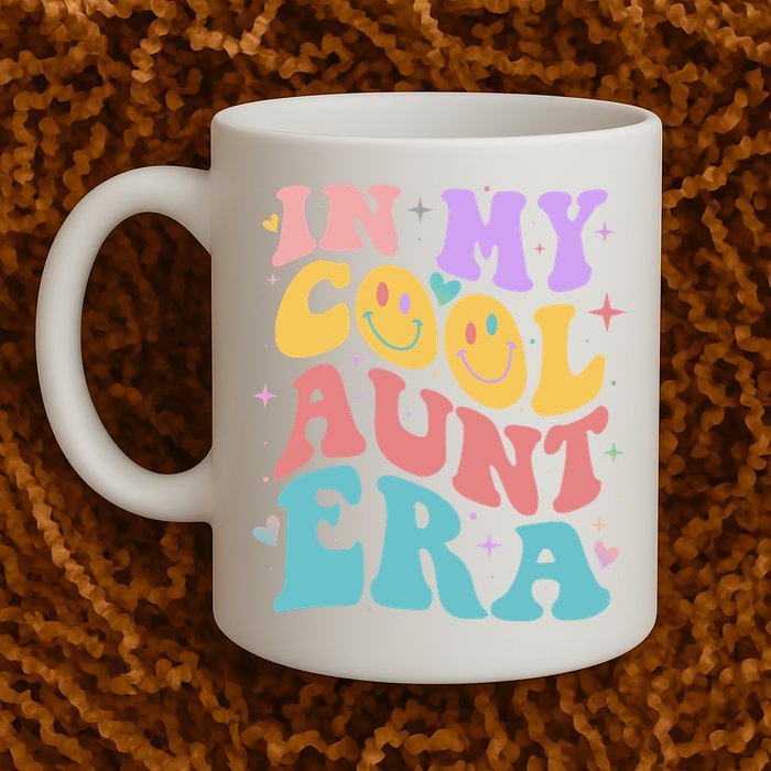 Retro 60s Hippie In My Cool Aunt Era Mug