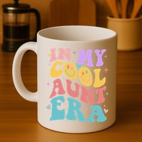 Retro 60s Hippie In My Cool Aunt Era Mug