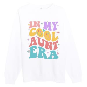 Retro 60s Hippie In My Cool Aunt Era Premium Crewneck Sweatshirt