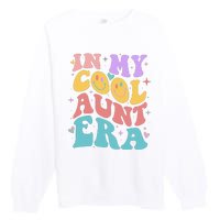 Retro 60s Hippie In My Cool Aunt Era Premium Crewneck Sweatshirt