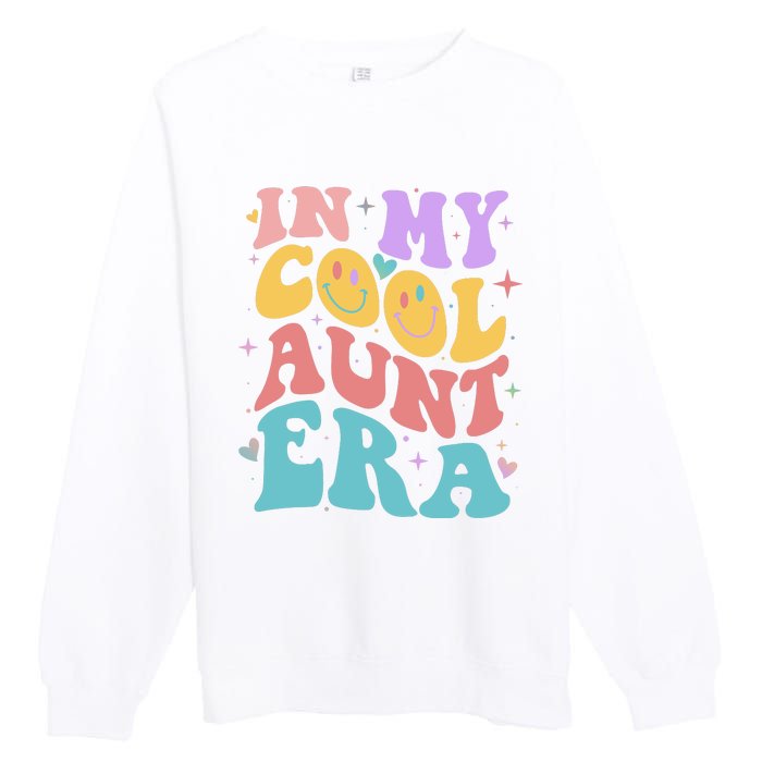 Retro 60s Hippie In My Cool Aunt Era Premium Crewneck Sweatshirt