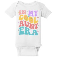 Retro 60s Hippie In My Cool Aunt Era Baby Bodysuit