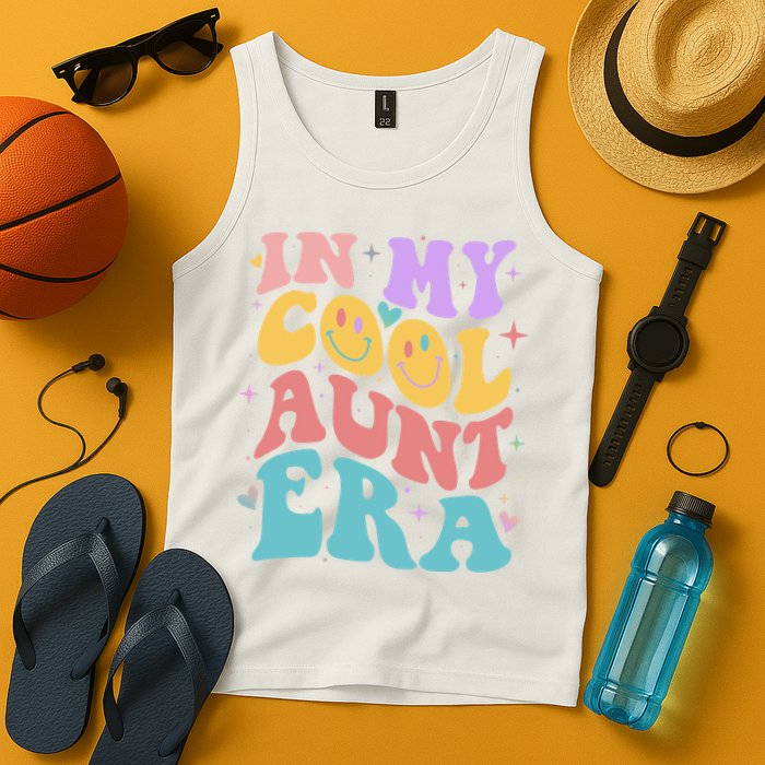 Retro 60s Hippie In My Cool Aunt Era Tank Top