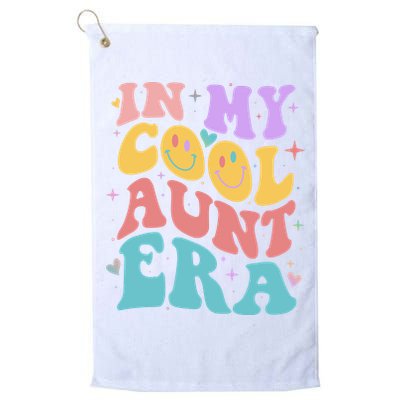 Retro 60s Hippie In My Cool Aunt Era Golf Towel