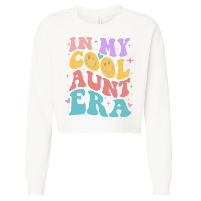 Retro 60s Hippie In My Cool Aunt Era Cropped Pullover Crew