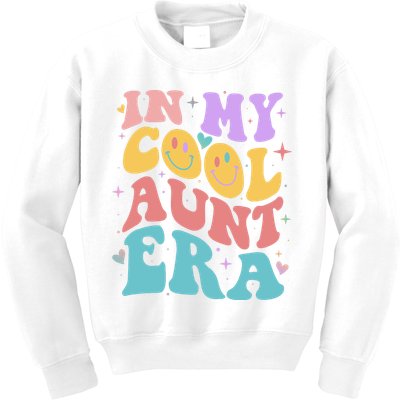 Retro 60s Hippie In My Cool Aunt Era Kids Sweatshirt