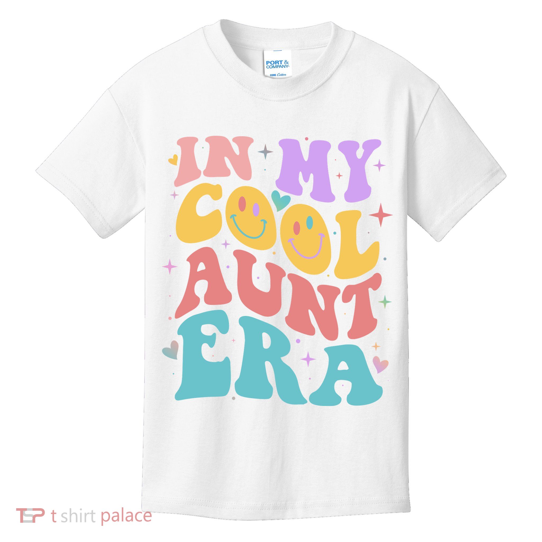 Retro 60s Hippie In My Cool Aunt Era Kids T-Shirt