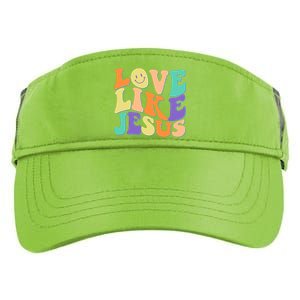 Retro 60s Love Like Jesus Adult Drive Performance Visor