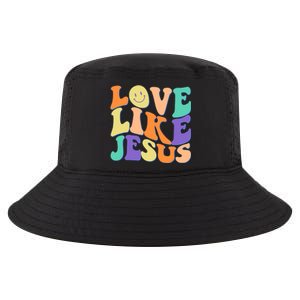 Retro 60s Love Like Jesus Cool Comfort Performance Bucket Hat