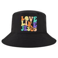 Retro 60s Love Like Jesus Cool Comfort Performance Bucket Hat