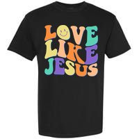 Retro 60s Love Like Jesus Garment-Dyed Heavyweight T-Shirt