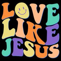 Retro 60s Love Like Jesus Cooling Performance Crew T-Shirt