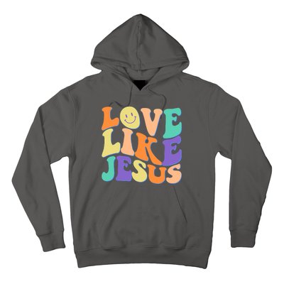 Retro 60s Love Like Jesus Hoodie