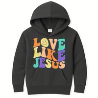 Retro 60s Love Like Jesus Kids Hoodie