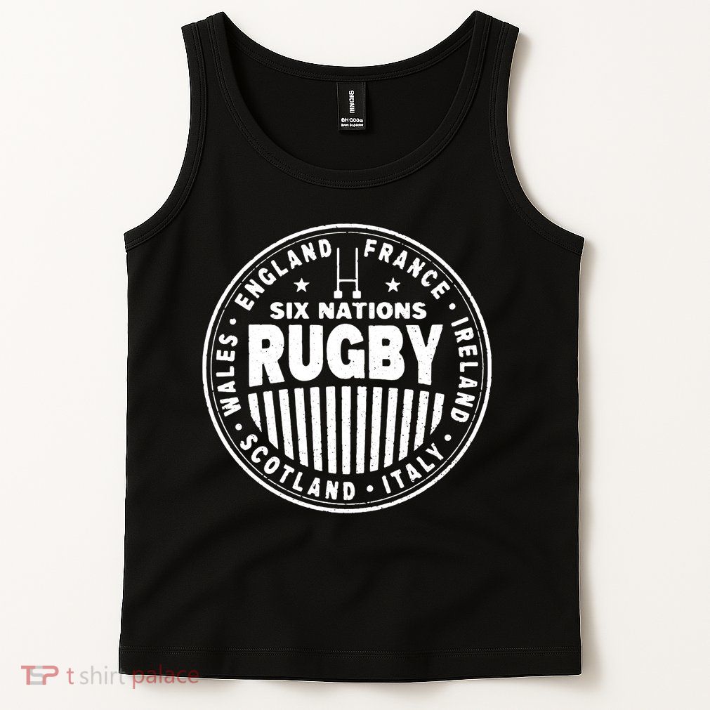 Rugby 6 Nations Rugby Vintage England France Ireland Wales. Tank Top
