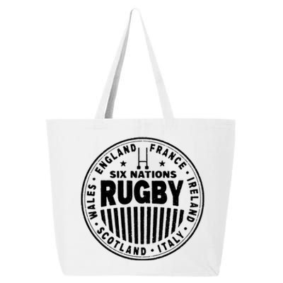 Rugby 6 Nations Rugby Vintage England France Ireland Wales. 25L Jumbo Tote