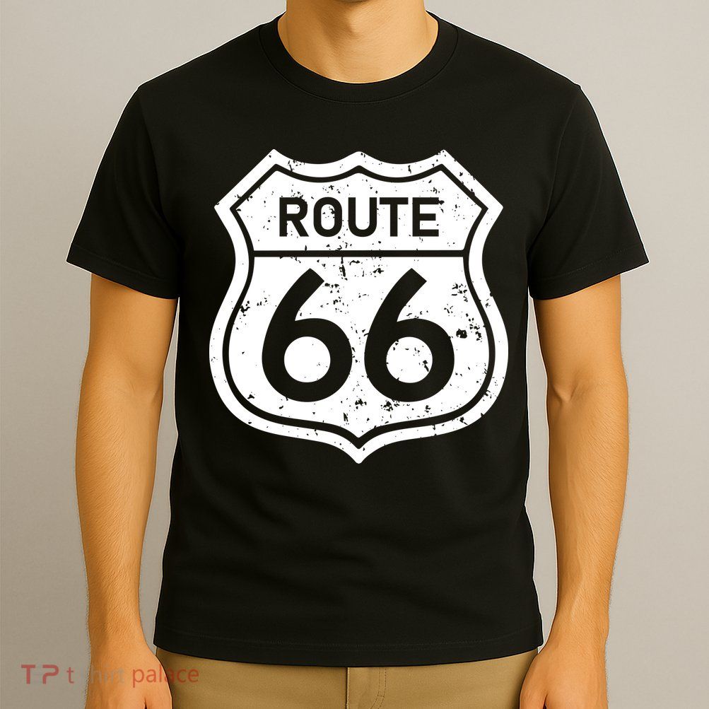 Route 66 Rustic T-Shirt
