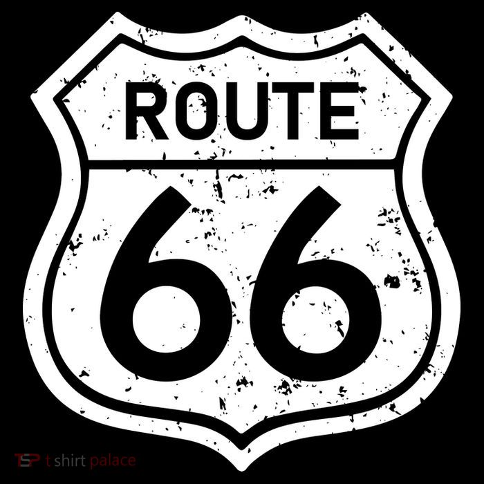 Route 66 Rustic T-Shirt