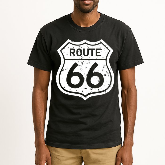 Route 66 Rustic Tall T-Shirt