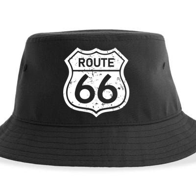 Route 66 Rustic Sustainable Bucket Hat