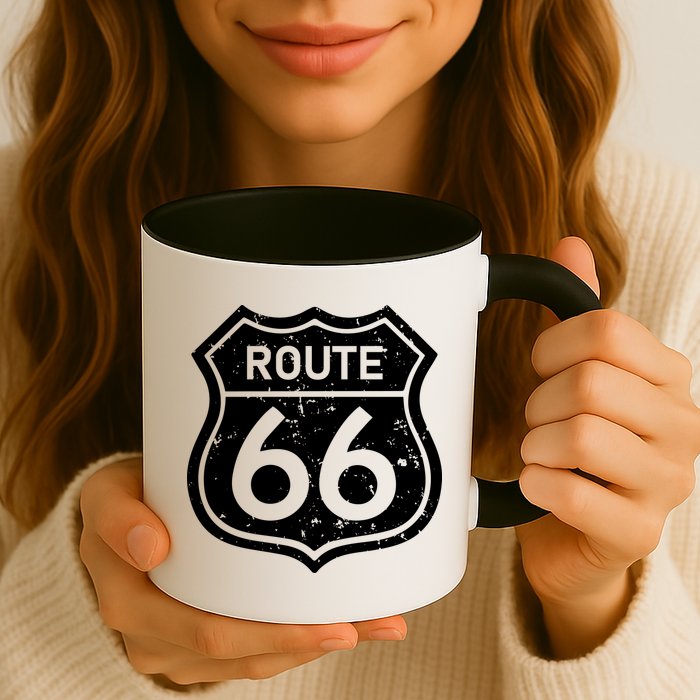 Route 66 Rustic Mug