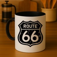 Route 66 Rustic Mug