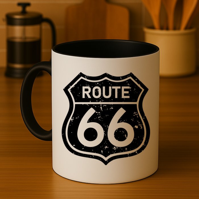 Route 66 Rustic Mug