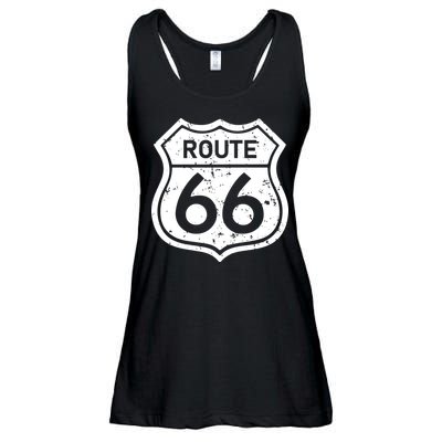 Route 66 Rustic Ladies Essential Flowy Tank
