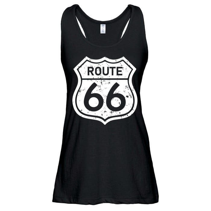 Route 66 Rustic Ladies Essential Flowy Tank