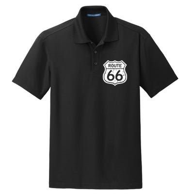 Route 66 Rustic Dry Zone Grid Polo