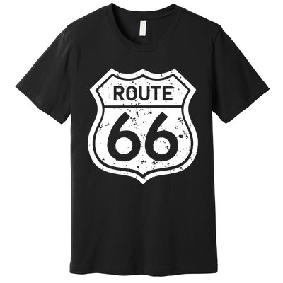 Route 66 Rustic Premium T-Shirt