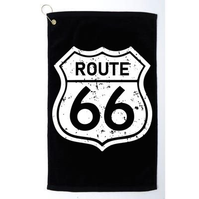 Route 66 Rustic Golf Towel