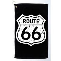 Route 66 Rustic Golf Towel