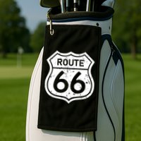 Route 66 Rustic Golf Towel