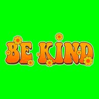 Retro 60s Sixties Flower Power Be Kind Wear Orange T-Shirt