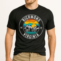Retro 70s 80s Richmond Virginia Va Cooling Performance Crew T-Shirt